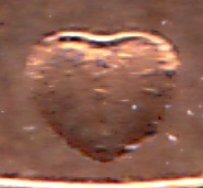 mark your coin kongelige moent denmark greenland heart
