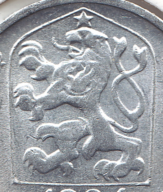 mark your coin czechoslovakia coat arms