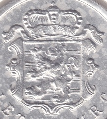 luxembourg letzebuerg coat arms coin mark