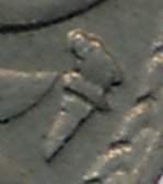 mark coin privy engraver henri auguste patey france serbia paris torch