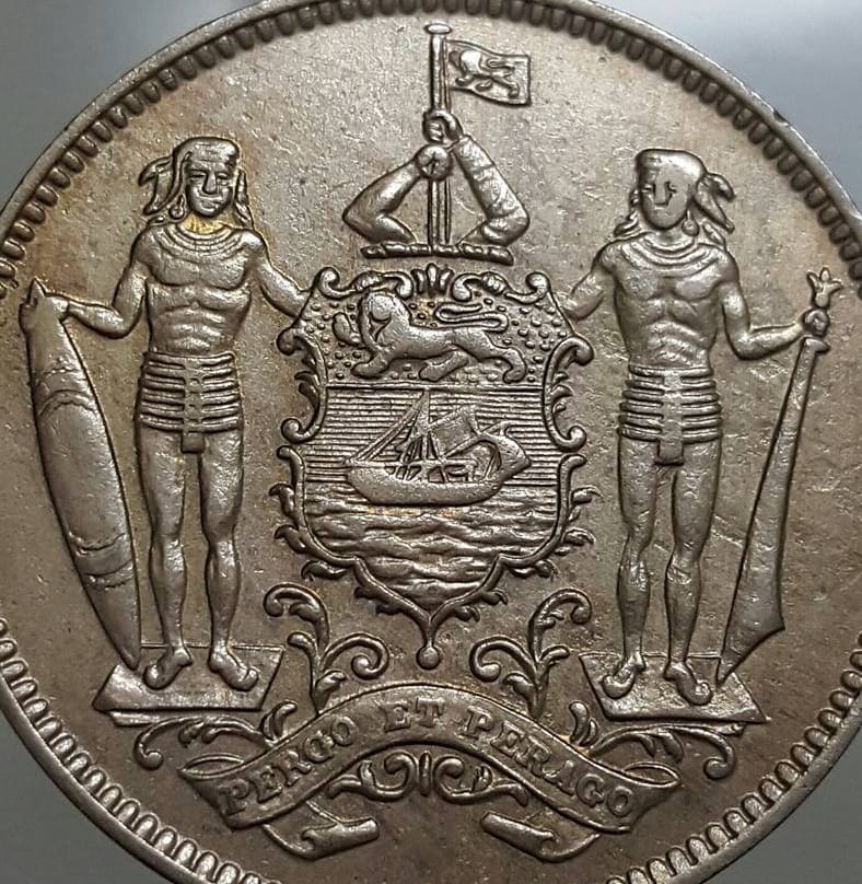 Trinidad und Tobago 1 Cent 1971 -ohne Münzzeichen @1-1G